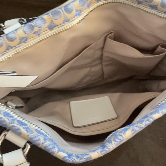 Coach monogram satchel bag - Picture 6 of 8